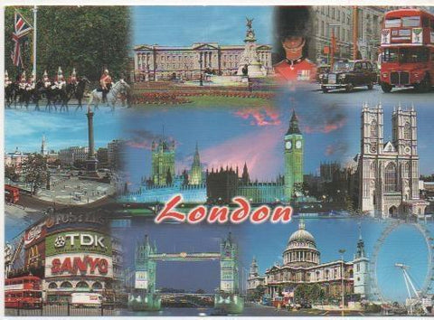 Postal E02209: Imágenes de Londres, Gran Bretaña