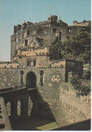 Postal E02247: The Gatehouse,Edinburgh Castle, Scotland, Reino Unido