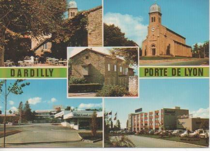 Postal E02230: Imágenes de Dardilly, Lyon, Francia