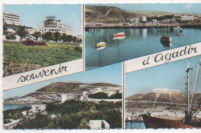 Postal E02151: Imágenes de Agadir, Marruecos