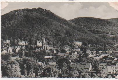 Postal E02150: Foto B/N de vistas a Bad Harzburg