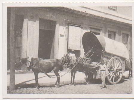 Postal E02148: Foto B/N de carromato,Cuba