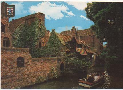 Postal E02135: Ruta de Brugge, Paises Bajos