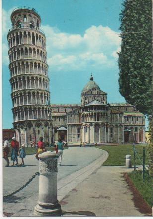Postal E02132: Torre Pendente, Pisa, Italia