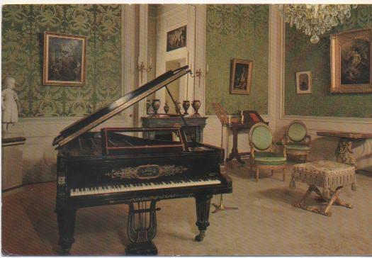 Postal E02189: Salón Louis XVI, Palacio Real De Bruselas