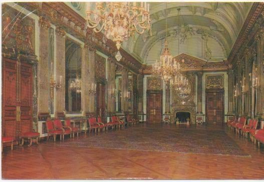 Postal E02188: La Sala de los Espejos, Palacio Real de Bruselas