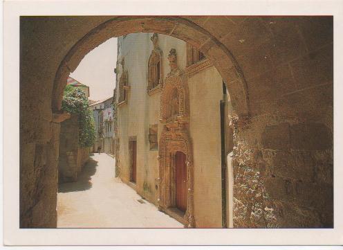 Postal E02176: Rua de Sobre Ribas,Coimbra, Portugal