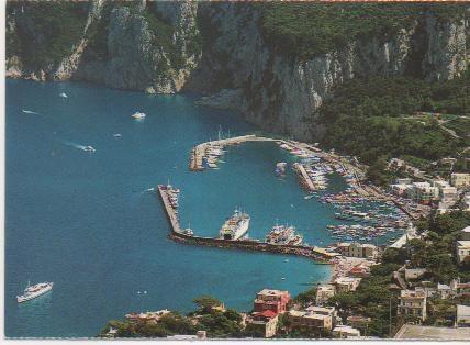 Postal E02172: Vista de Marina Grande, Capri, Italia