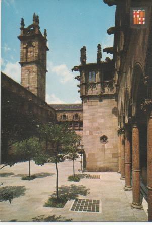 Postal E01680: Patio de los Naranjos, Diputación de Barcelona