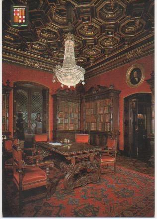 Postal E01655: Sala Massana, Casa del arcediano,Barcelona