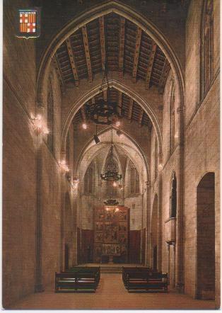 Postal E01654: Capilla Real Santa Agueda, Barcelona