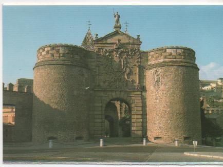 Postal E01734: Puerta Bisagra, Toledo