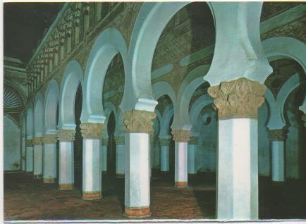 Postal E01735: Santa María de la Blanca,Toledo