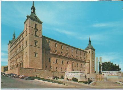 Postal E01737: Vista del Alcazar, Toledo