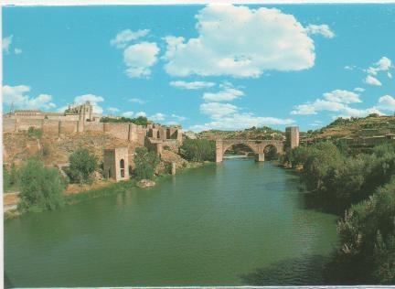Postal E01741: Puente de San Martín, Toledo