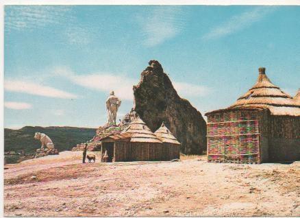 Postal E01744: Monumento al pastor, Ameyugo, Burgos