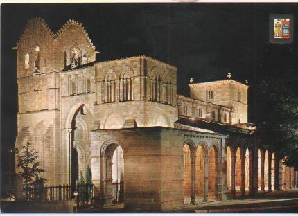 Postal E01748: Vasilica de San  Viciente, Avila