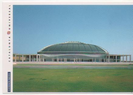 Postal E01721: Palau Sant Jordi. Nillo Olímpico de Montjuic, Barcelona