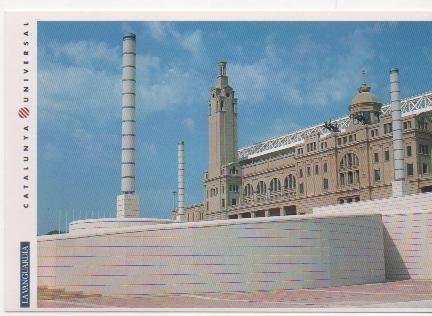 Postal E01719: Estadio Olímpico de Montjuic,Barcelona