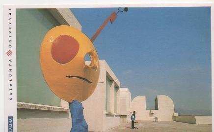Postal E01708: Fundación Joan Miró, Montjuic, Barcelona