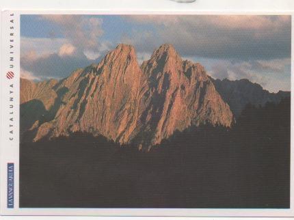 Postal E01713: Els Encantats, Pirineus de Lleida
