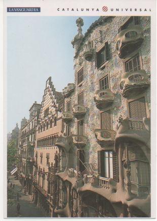 Postal E01626: Edificios" Manzana de la discordia" Eixample, ,Barcelona