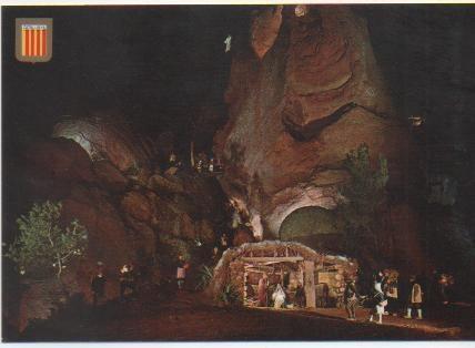 Postal E01518: Pessebre vivent de Catalunya, A la Cova, Corbera de Llobregat