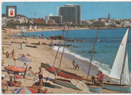 Postal E01607: Palamós, Costa Brava