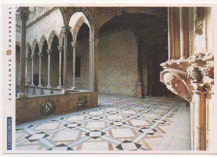 Postal E01618: Palau de la Generalitat, Calustro, Barcelona