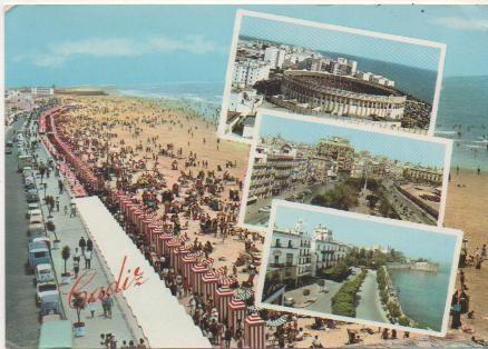Postal E01912: Imágenes de Cádiz