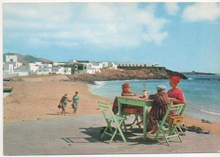 Postal E01931: Playa Blanca en el Sur, Lanzarote