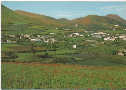 Postal E01905: Vista de Uga, Lanzarote