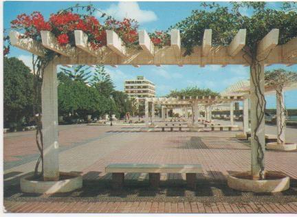 Postal E01889: Parque en Arrecife, Lanzarote