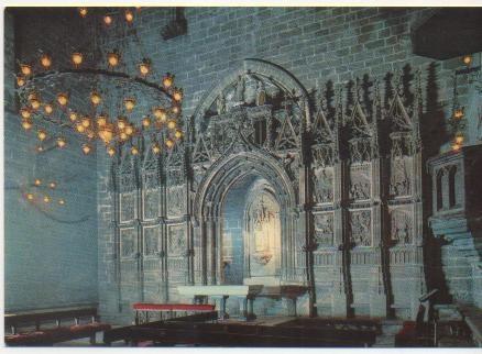 Postal E01898: Capilla del Santo Cáliz, Valencia