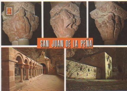 Postal E01983: Imágenes de San Juan de la Peña, Pirineo Aragones
