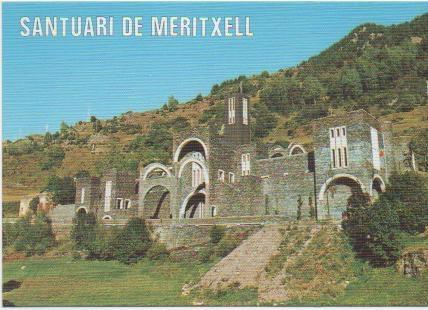 Postal E01990:  Església de Meritxell Valls d'Andorra