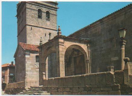 Postal E01991: La Iglesia, La Alberca, Salamanca