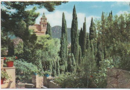 Postal E01945: La Cartuja, Mallorca-Valldemosa