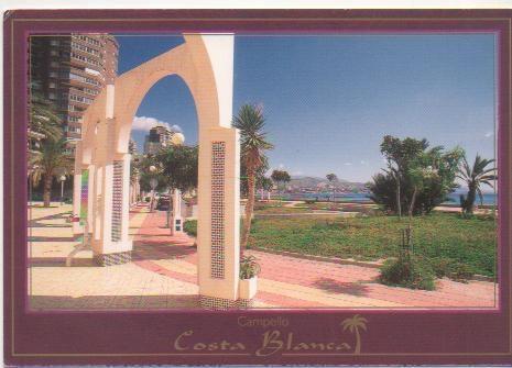 Postal E01950: Campello, Costa Blanca
