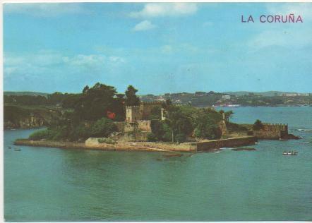 Postal E01877: Castillode Santa Cruz, La Coruña