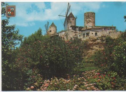 Postal E01959: Molinos de Es Jonquet, Mallorca
