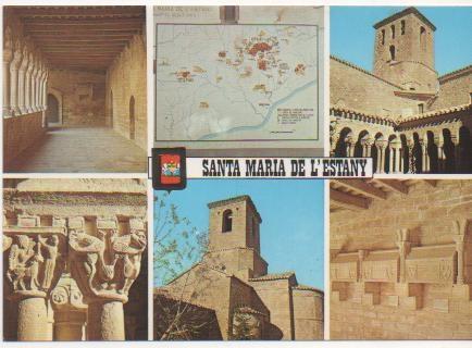 Postal E01963: Santa Maria de L'Estany