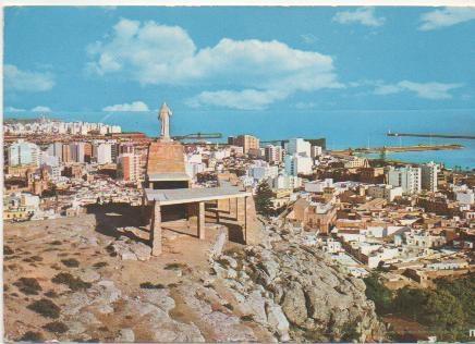 Postal E01874: Cerro de San Critobal, Almeria