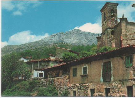 Postal E01788: Cuevas del Valle, Avila
