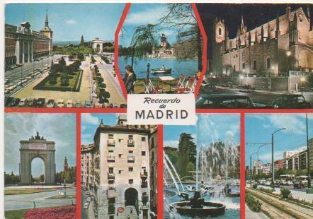 Postal E01796: Imágenes de Madrid