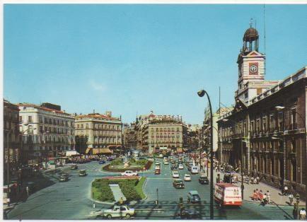 Postal E01800: Puerta del Sol, Madrid
