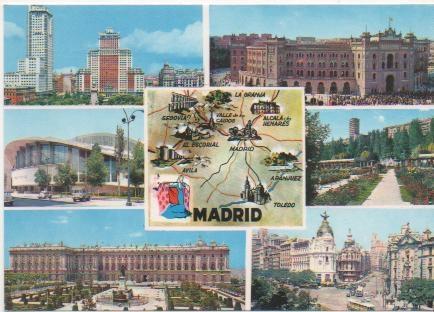 Postal E01802: Imágenes de madrid