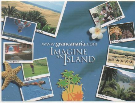 Postal E01811:Imágenes Islas de Gran Canaria