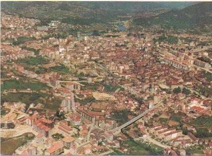 Postal E01756: Vista general de Orense