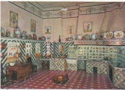Postal E01760: Cocina Valenciana de transición MuseoNacional De Ceramica González Martí, Valencia